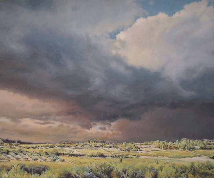 "Thunderstorm", 2011, acrylic on wood, 40 x 48 cm "Thunderstorm", 2011, acrylic on wood, 40 x 48 cm