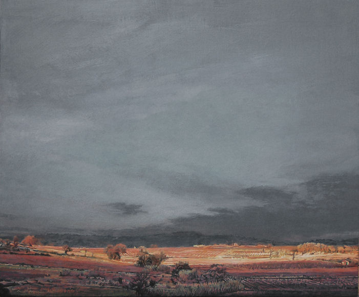 "Rembrandt in Paulhan", 2012, acrylic on wood, 40x48cm "Rembrandt in Paulhan", 2012, acrylic on wood, 40x48cm