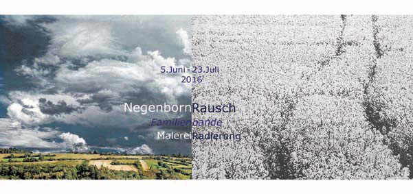 Einladungskarte vorn für Negenborn 2